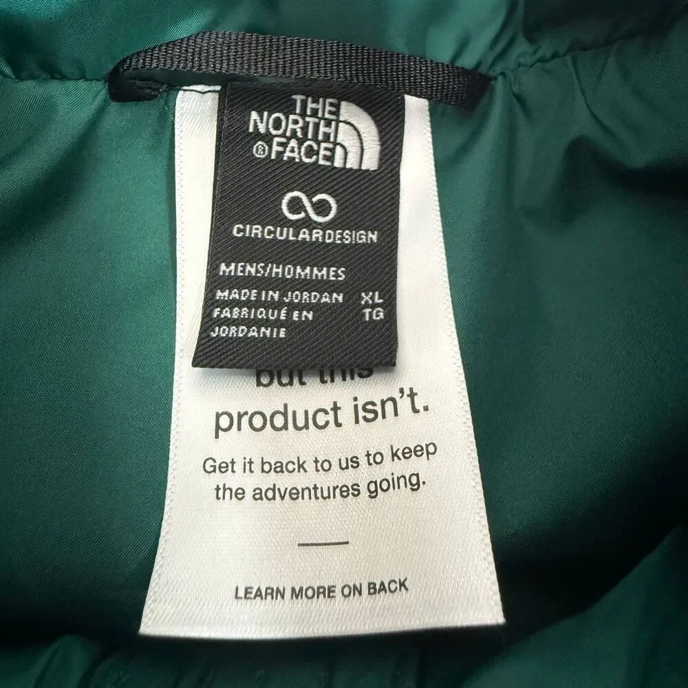 The North Face Men’s Thermal Insulation Vest in Deep Nori/Siren Green Puffer US